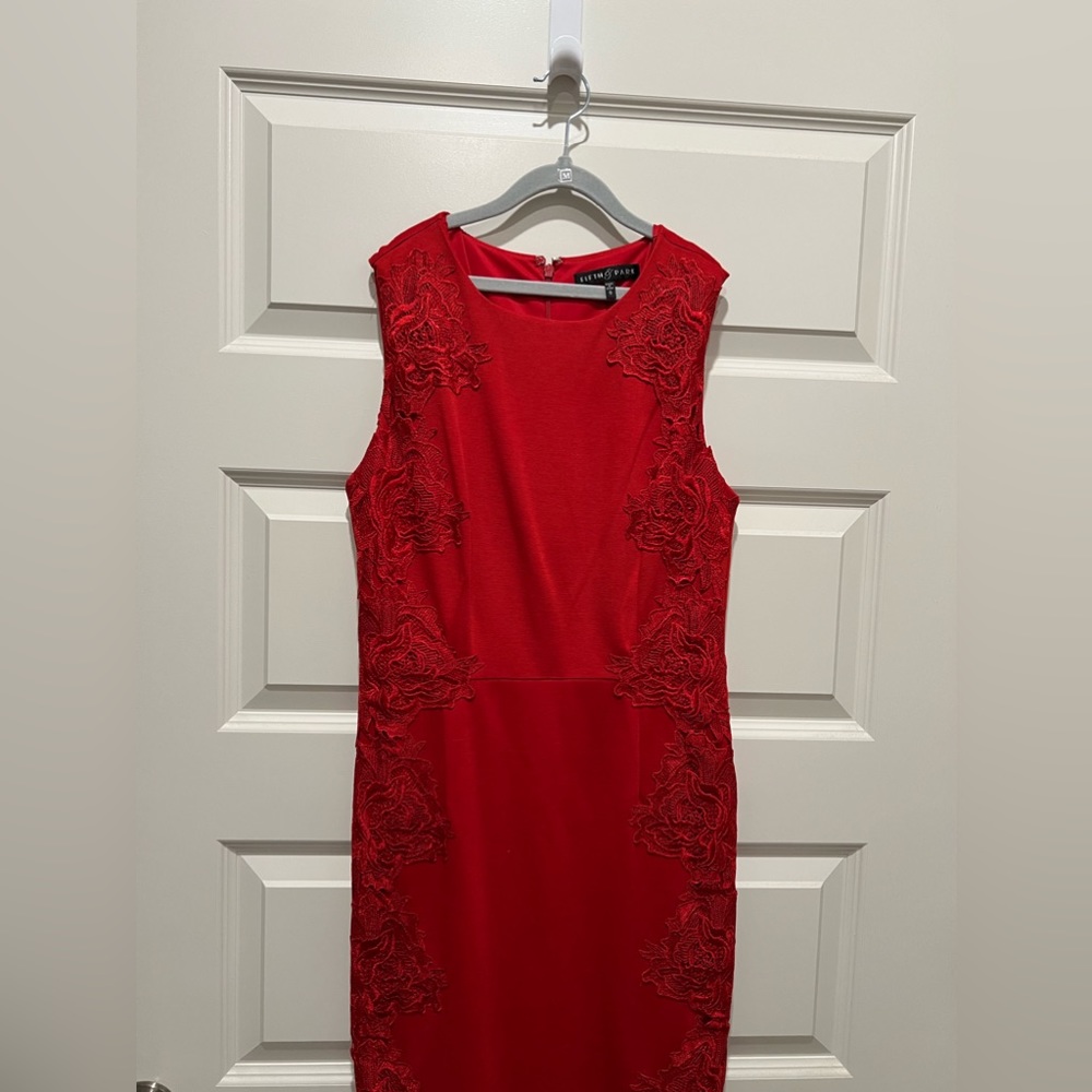 Red dress
